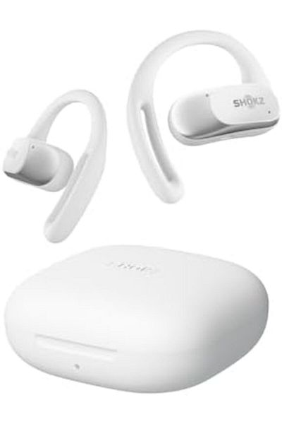 Shokz OpenFit Air Open-Ear Headphones, True Wireless Bluetooth Earphones with Microphone, Earbuds wi