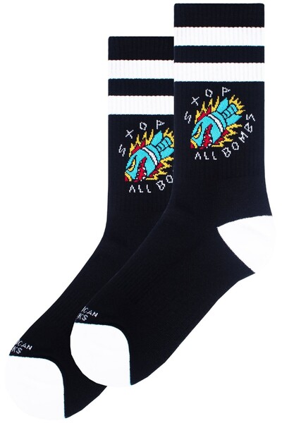American Socks Șosete Stop All Bombs Mid High