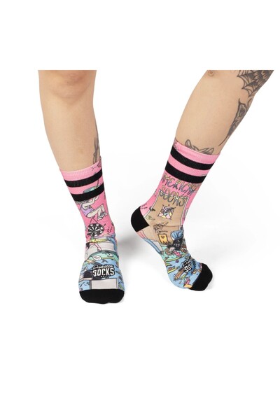 American Socks Κάλτσες Amrcn Pie Mid High Sg