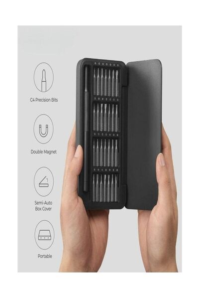 COOYA Precision Screwdriver Set,Magnetic Driver Bits Set,Storage Box, Repair Tool Kit for Electronics