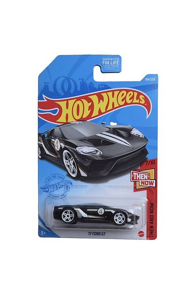 HOT WHEELS Masinuta Metalica Hot Wheels, '17 Ford GT, Negru, 1:64