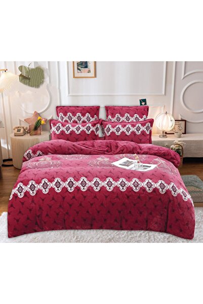 FIONNA.RO Cocolino Bed Linen 6 Pieces - Royal Red