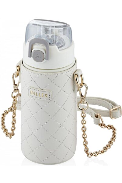 Vagonlife Vagon Matara (Suluk) Çelik - Deri Kılıflı Askılı 450 Ml D8947 (Karı...