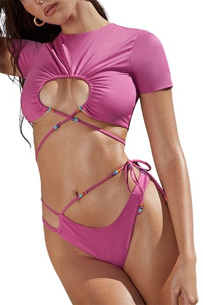 Mixbo Costum de baie din două piese Pink Fantasy, Mixbo, mărimea S