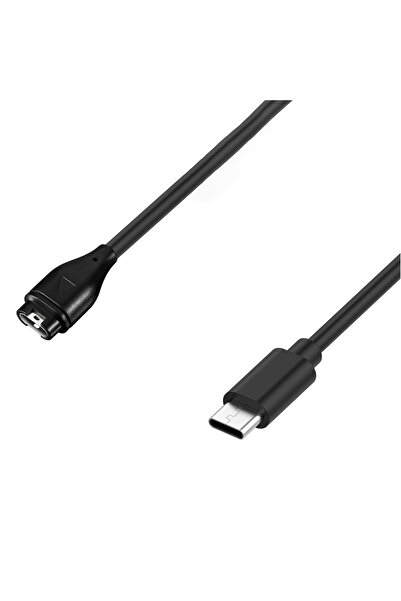 eR D L Cablu de încărcare compatibil cu Garmin Vivoactive 3, Forerunner 935, Fenix 5 /5x /5s/6 /6s, Tip C