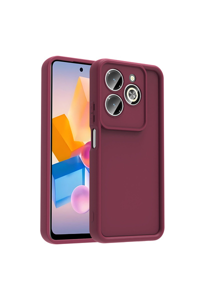 Ahlttiba غطاء حماية متوافق مع هاتف إنفينيكس هوت 40 آي مع حماية للكاميرا بتصمي...