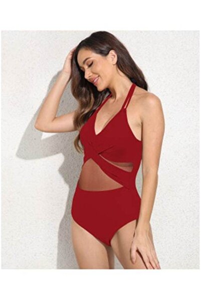 Mixbo Costum de Baie Intreg Mixbo, Visiniu, marime M