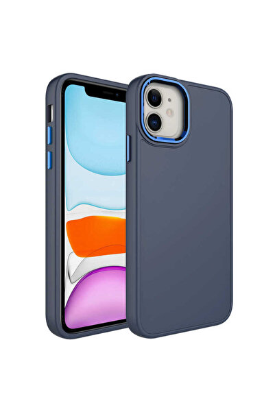 Ummeslem غطاء لونا متوافق مع هاتف آيفون 11، غطاء من السيليكون للهاتف المحمول ...