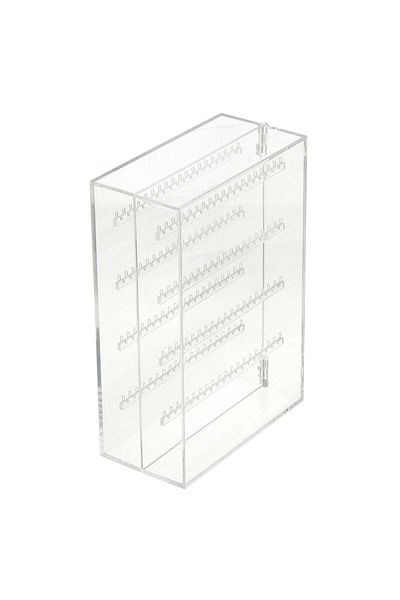 Muji Acrylic Double Necklace and Earrings Case, W 17.5 x D 8.8 x H 25 cm