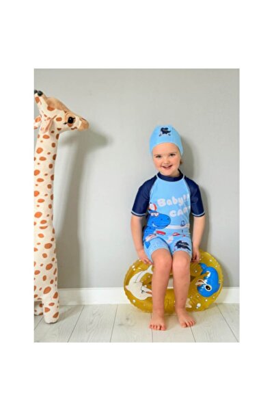 Mixbo Children's One-Piece Swimsuit Dino Baby Car, Mixbo, Size XL