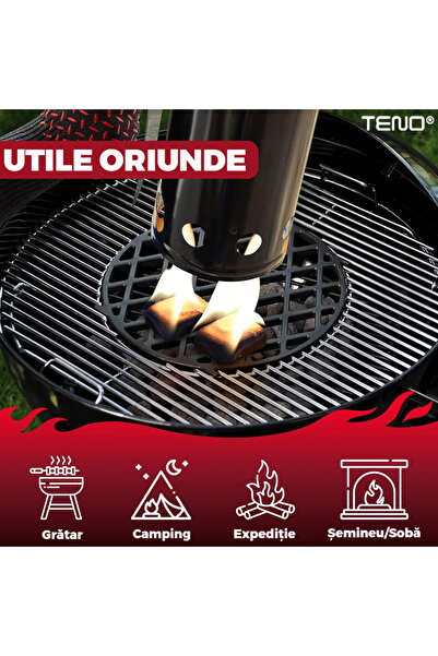 Teno Set of 192 Teno® Fire Starter Cubes, fire starters, fireplaces, stoves, camping, hiking