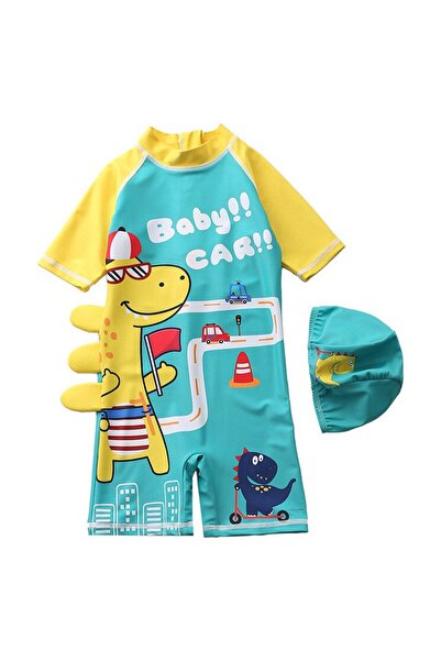 Mixbo Children's Swimwear Dino at Play Two Pieces, Mixbo, Size S