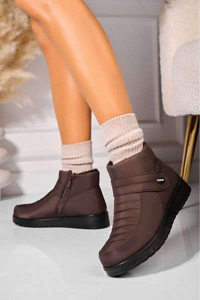 Joana Women's Brown Fur-lined Boots from Fas Ximena