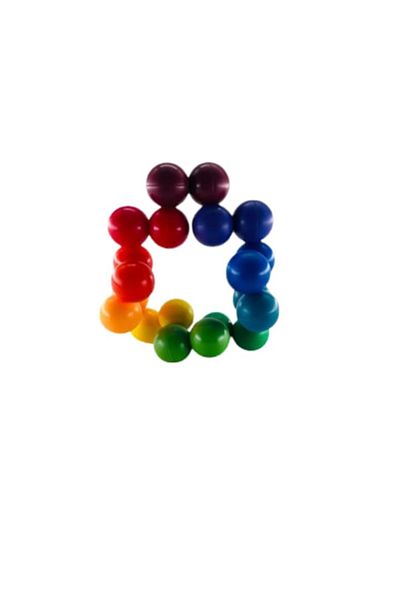 Mixbo Set 20 Magnetic Balls Mixbo, Plastic, 3+ Years, Multicolor