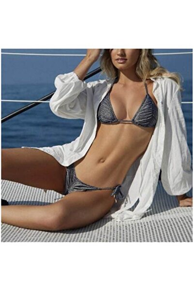 Mixbo Costum de Baie Mixbo, Doua Piese, Elegant Silver, marime M