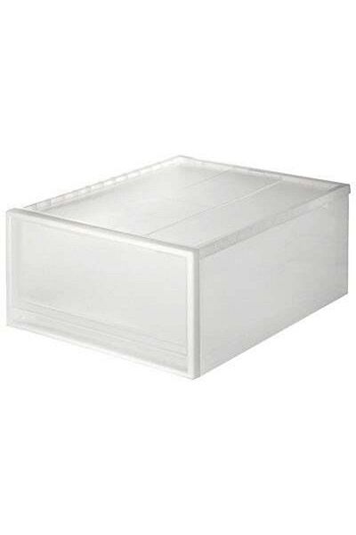 Muji PP Storage Box, Wide, W 44 x D 55 x H 24 cm, M