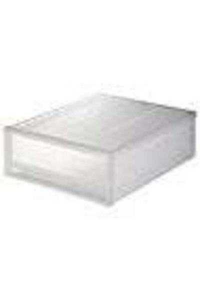 Muji PP Storage Box, Wide, W 44 x D 55 x H 18 cm, S