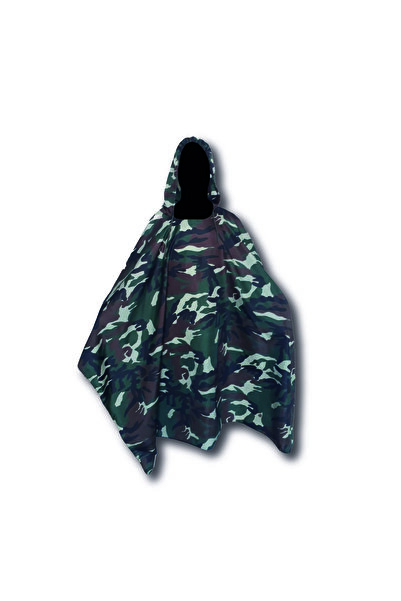 Marka Panço Yağmurluk Kamuflaj - Çantalı