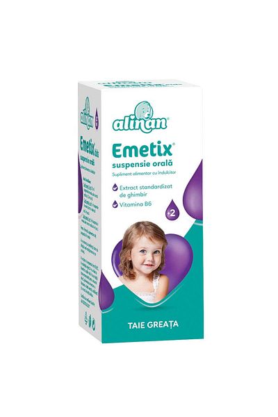 Fiterman Pharma Suspensie orala Alinan Emetix, 20ml, Fiterman Pharma