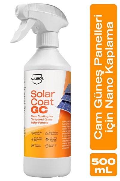 Nasiol SolarCoat GC Temperli Cam Güneş Panelleri İçin Gelişmiş Nano Kaplama-5...