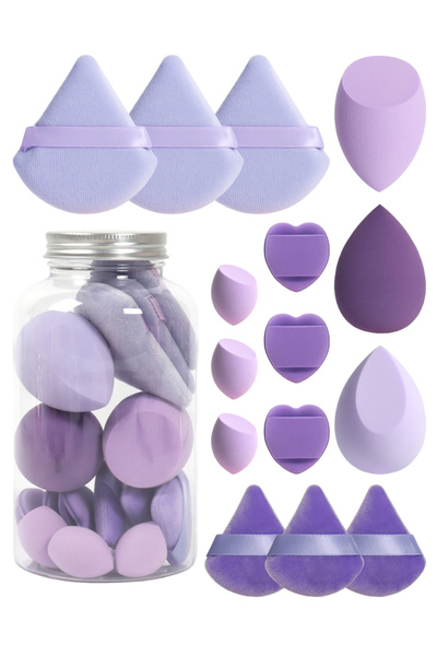 Choice8 03 عبوات ربيعية من 15 علبة، 3 منفوخات بودرة سائبة و3 منفوخات بودرة سائبة صغيرة و3 بيضات مكياج صغيرة و3 هواء صغير