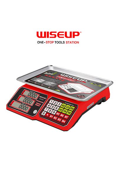 WISEUP Electronic scale 40 kg.