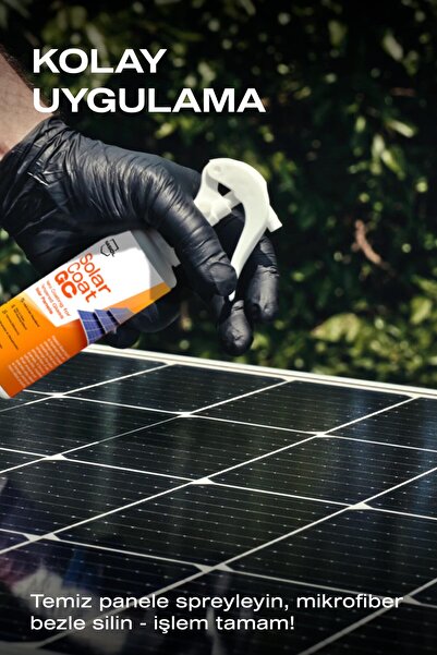 Nasiol SolarCoat GC Temperli Cam Güneş Panelleri İçin Gelişmiş Nano Kaplama-500ml