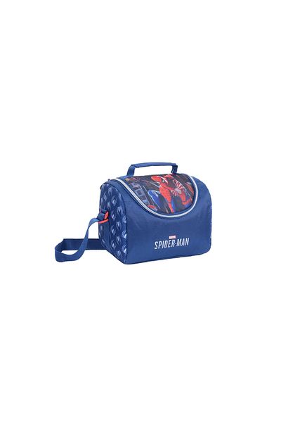 SPIDERMAN LUNCH BAG Character Dark Blue