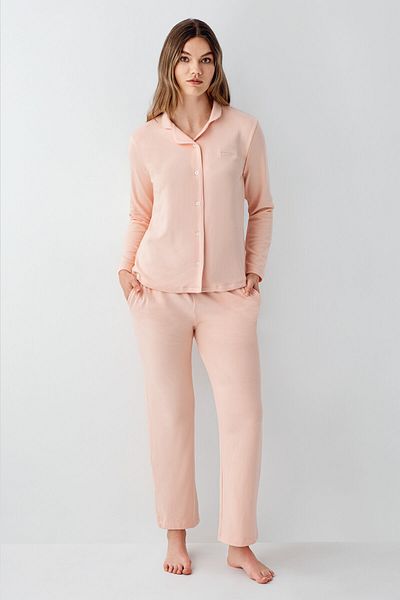 Pierre Cardin Cămașă portocalie pentru femei Pijamale