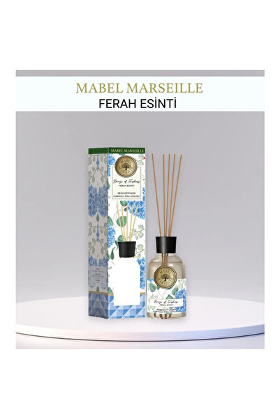 mabel marseille FERAH ESİNTİSİ Çubuklu Oda Kokusu 100 ml – Uzun Süre kalıcı F...