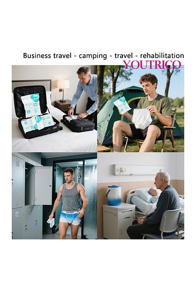 Youtrico 9Pack Men's Disposable Briefs Perfect For Business Travel,height/cm 180-195 Weight/kg 75-90