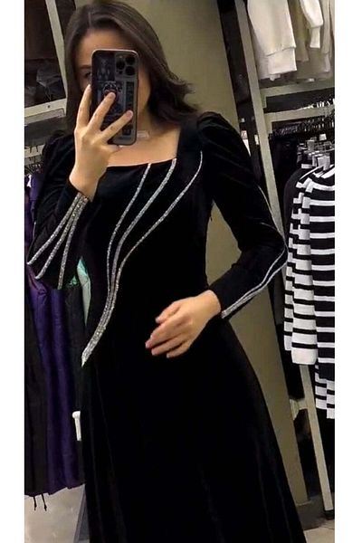Tasha Boutique Velvet dress TSH434