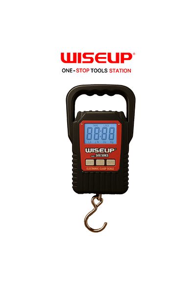 WISEUP Electronic scale with clamp 50 kg