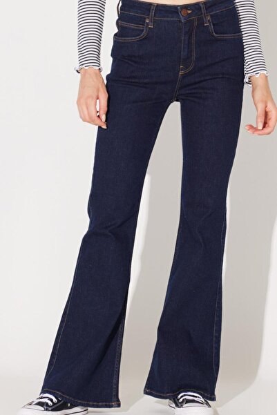 OurStyles PANTALONI talie înaltă Lycra RECUPERATORI İ evazat EAN PENTRU FEMEI