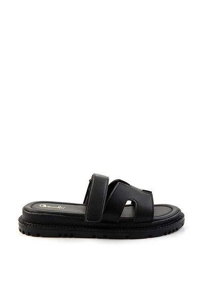 Bambi Black Women's Slippers K04875040709