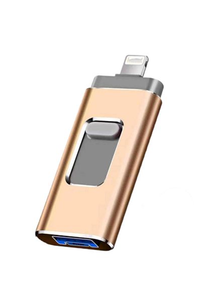 Rexing Memorie USB 256 GB 4 în 1, Unitate flash iOS și Android, USB tip C, Micro USB