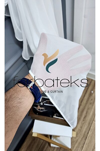 farbateks Crepe New Fashion Tulle Double Breasted Theater Echo Tulle Curtain