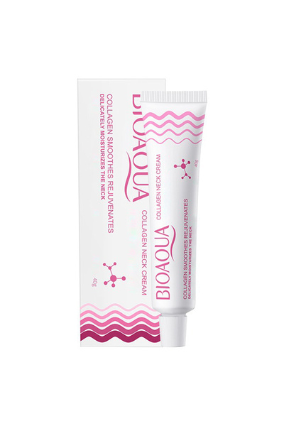 bioaoua كريم شد الرقبة، لوشن مضاد للتجاعيد لتقليل الخطوط، مرطب للوجه 40 جرام