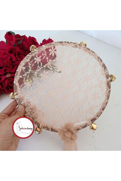 Gelincimherşey 5-компонентна камбанка с панделка, украсена с дантела, рамка з...