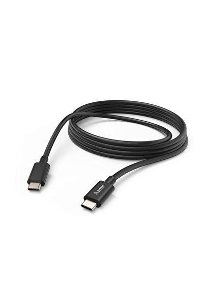 Hama Hama data cable, USB-C - USB-C, 3m, Black