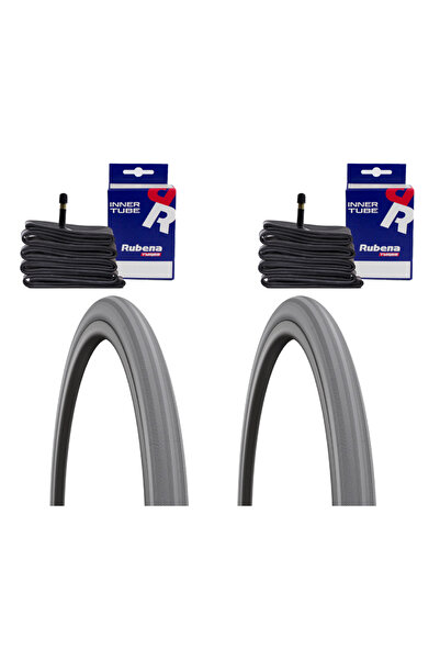 Rubena Rib 24x1 3-8 Gri Tekerlekli Sandalye Lastik Seti 32-540