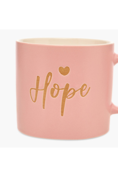 Lifestyle Hope Print Bone China Mug with Handle - 460 ml
