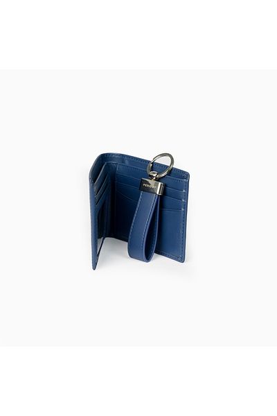 Peritdot Men's Leather Wallet Set with Stylish Key Ring
