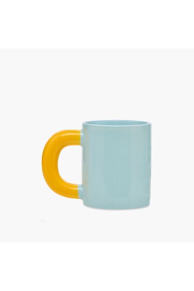 Lifestyle Space Cat Print New Bone China Mug with Handle - 420 ml