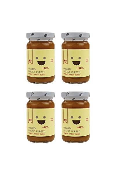 OG natural 4'lü Organik Kayısı Püresi 100 G +4 Ay