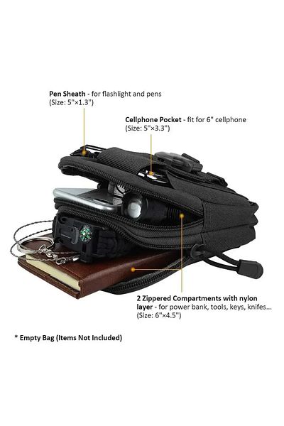 Lion camo Buzunar MONO Geantă de alergare în aer liber pentru bărbați și femei, universală, confortabilă