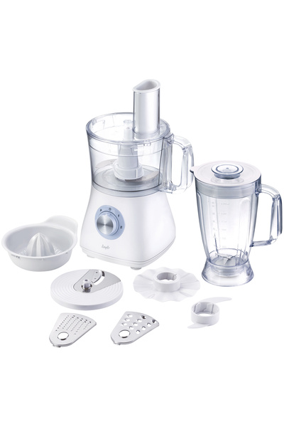 Simpl Food processor SFP750-24, 2 speeds + pulse, 1.2 liters, 750 W, White