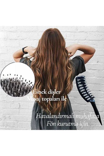 NikAr Home Hair Combing Brush