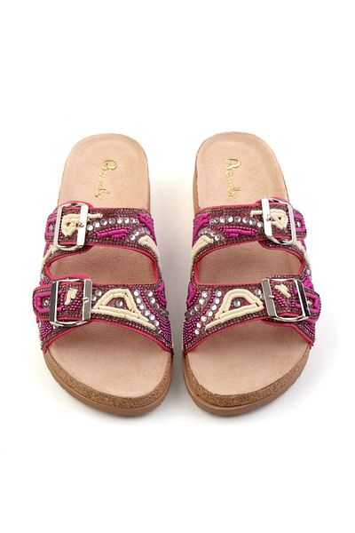 Bambi Fuchsia Women's Slippers K04678080887
