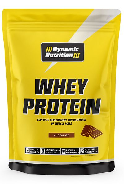 Dynamic Nutrition Whey Protein Powder - Gift - 840 g (420 g X 2 Pieces) - Chocolate Flavored - 28 Servings